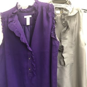 J Crew Silk Top Lot